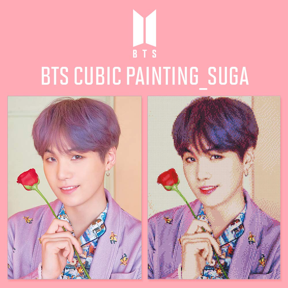 I LOVE PAINTING BTS Official Merchandise Cubic Painting_SUGA