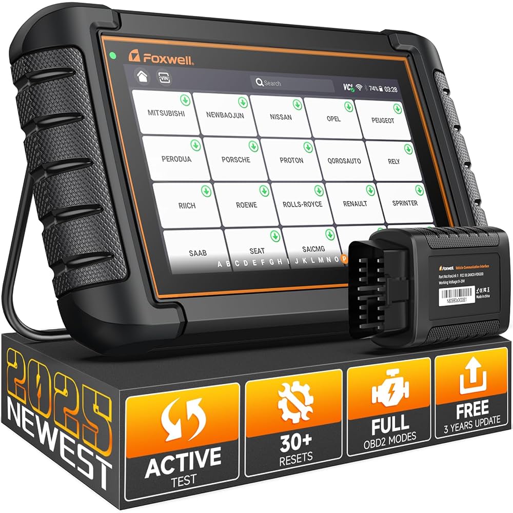 Amazon.com: FOXWELL NT809BT Bidirectional Scan Tool, OBD2