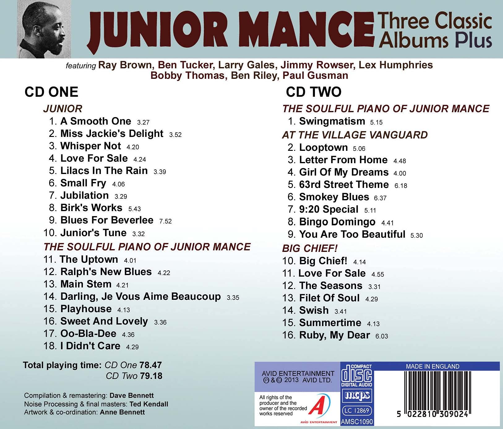 Three Classic Albums Plus