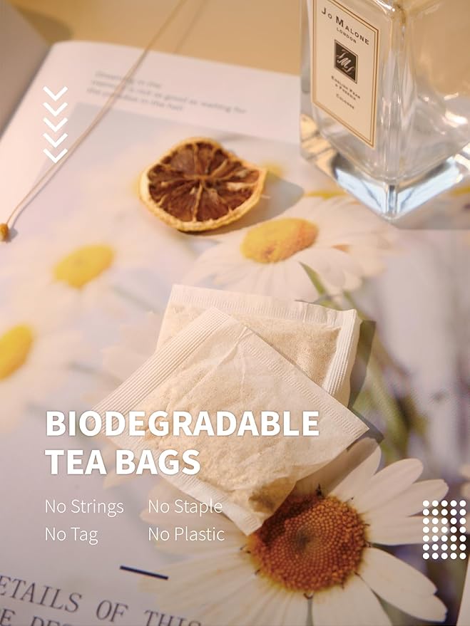 Not only is this organic ginger tea delicious, but it is also environmentally friendly. The biodegradable tea bags are made from natural plant fiber, with no strings or tags for a simple and healthy brewing experience. Packaged in a high-quality resealable foil bag, this tea makes a thoughtful gift for friends and family. Our intention is to provide consumers with a cost-effective and sustainable tea option by connecting directly with tea gardens and manufacturing factories.