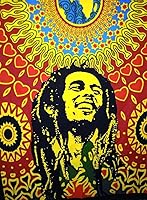 Vista 2 de Traditional Jaipur Tapiz de pared de algodón, póster hippie, colgante de pared indio, decoración de dormitorio bohemio, arte de pared bohemio