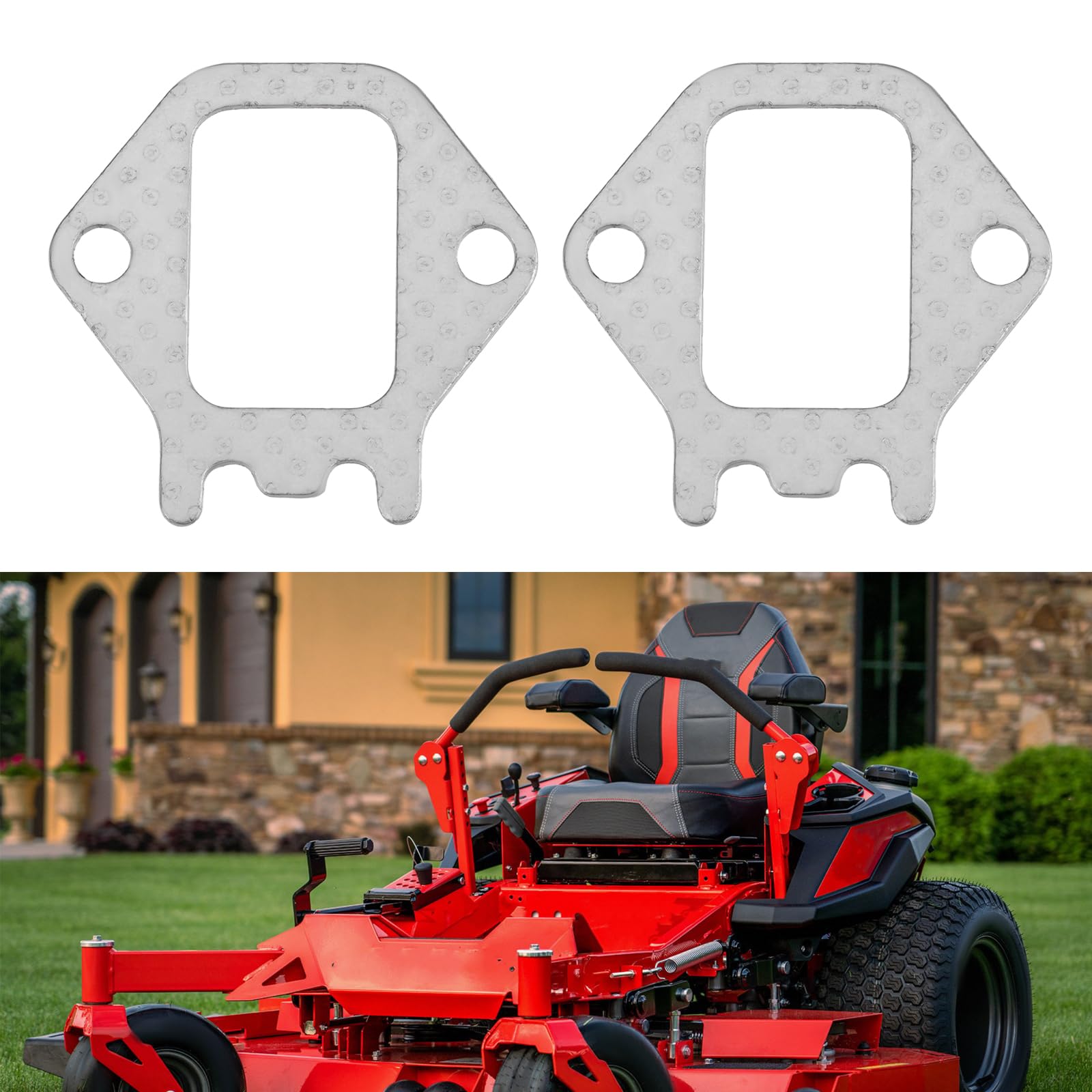 2 szt. uszczelka kolektora kompatybilna z silnikami Kawasaki FS600V FS541V FS481V FX600V 11061-0877 11061-7089