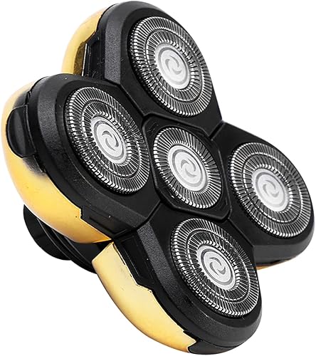 Miniatura 7 de Cabezales de repuesto para afeitadoras eléctricas para hombre, 5 cabezales, hoja de repuesto para barba, hoja flotante alternativa, lavable,