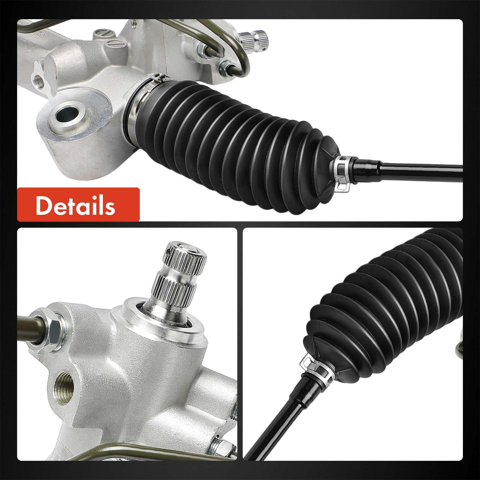 Frankberg Scatola dello sterzo barre di accoppiamento Idraulico Compatibile con X-Trail T30 Replace# 490018H900