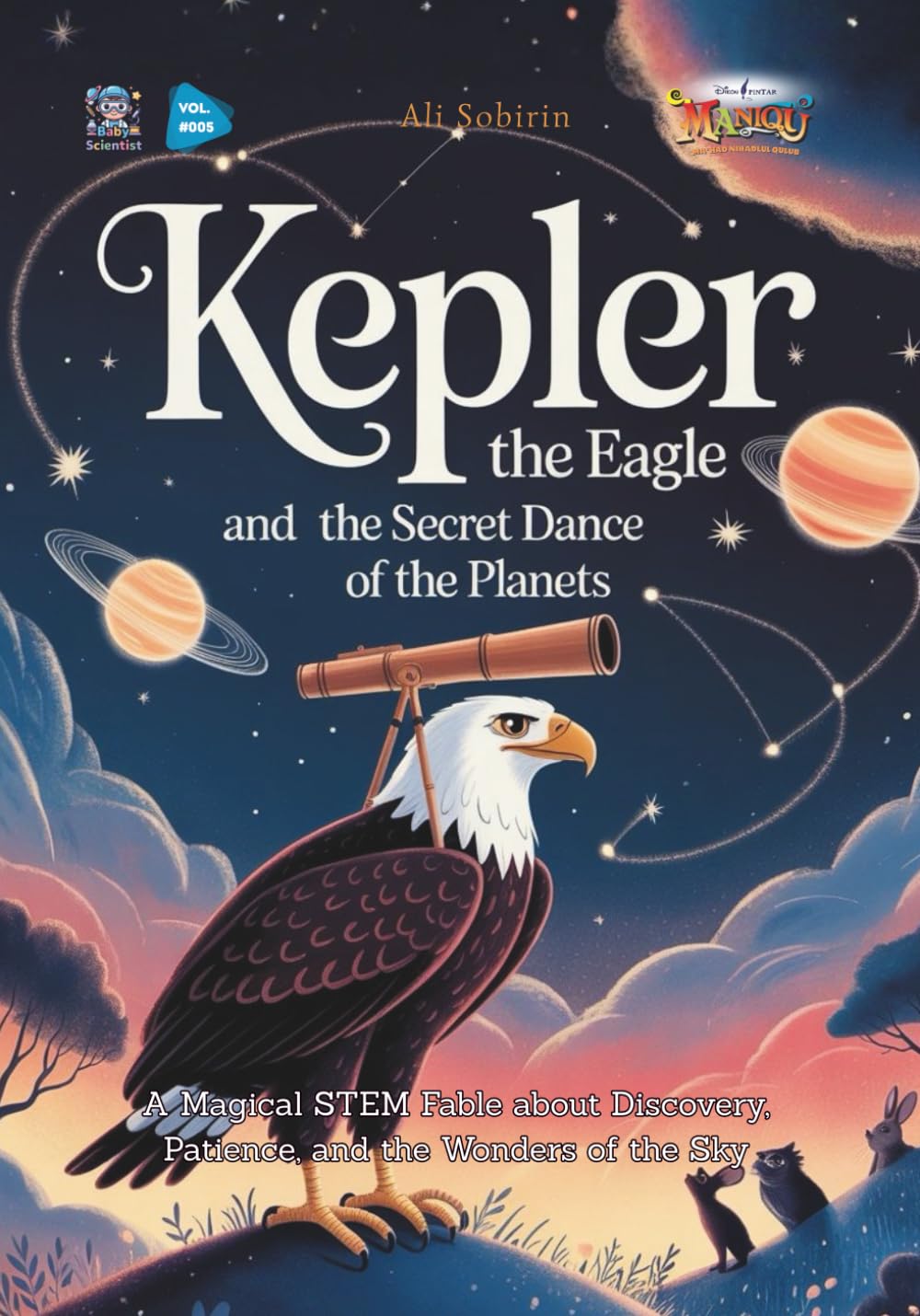 Kepler the Eagle and the Secret Dance of the Planets: A Magical STEM Fable about Discovery, Patience, and the Wonders of the Sky (Baby Scientist)