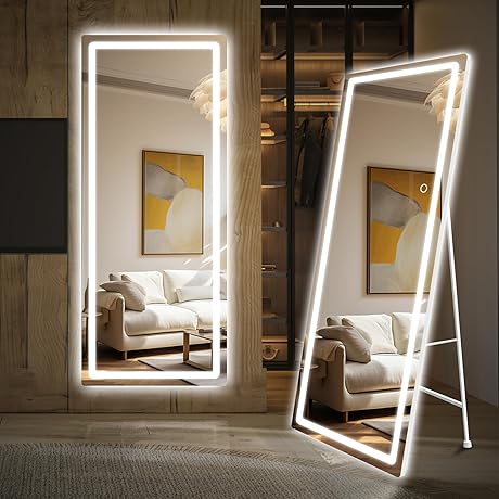 Full Length Mirror with LED Lights: Perfect Your Reflection
