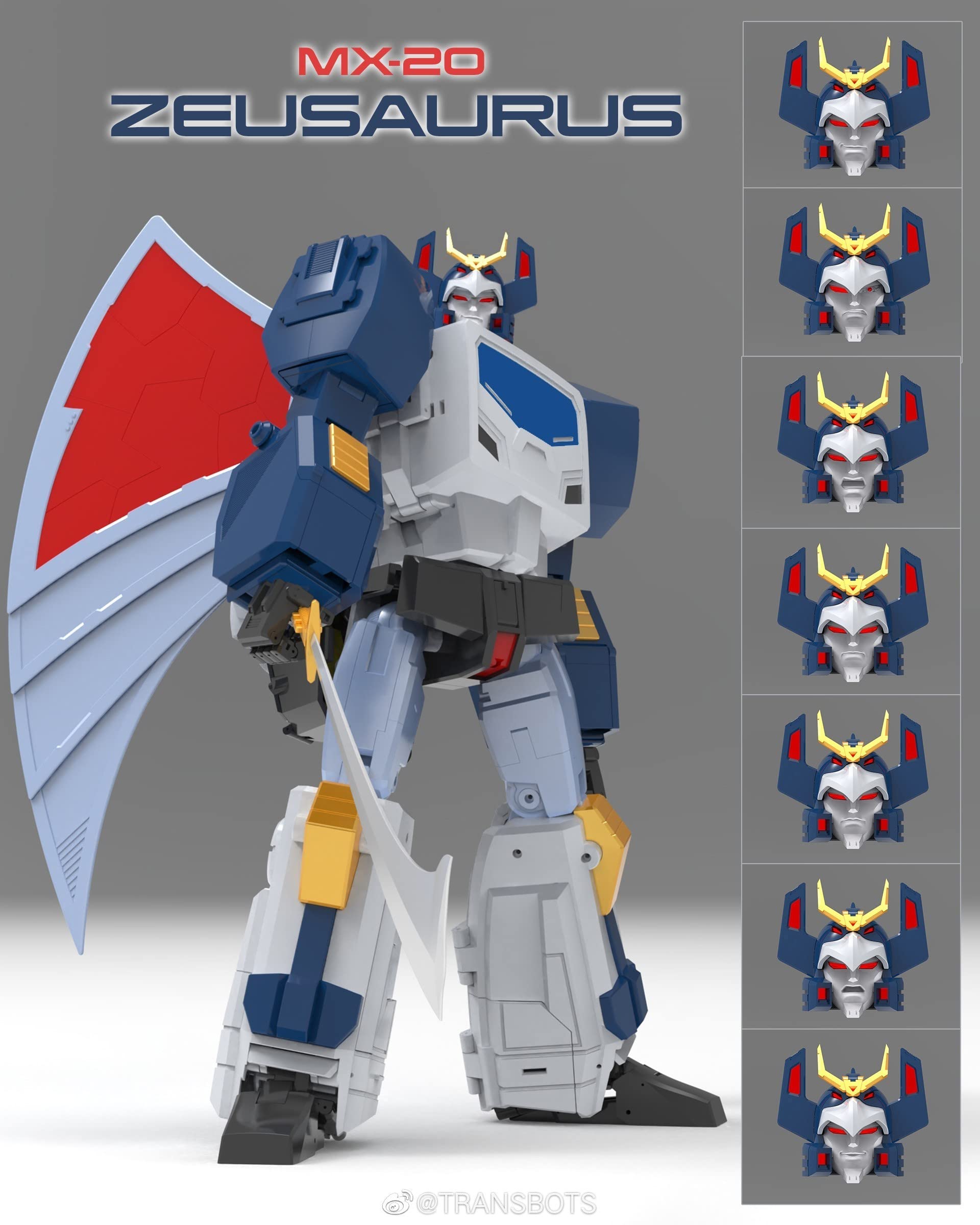 Amazon.co.jp: X-Transbots ZEUSAURUS MX-20 : おもちゃ