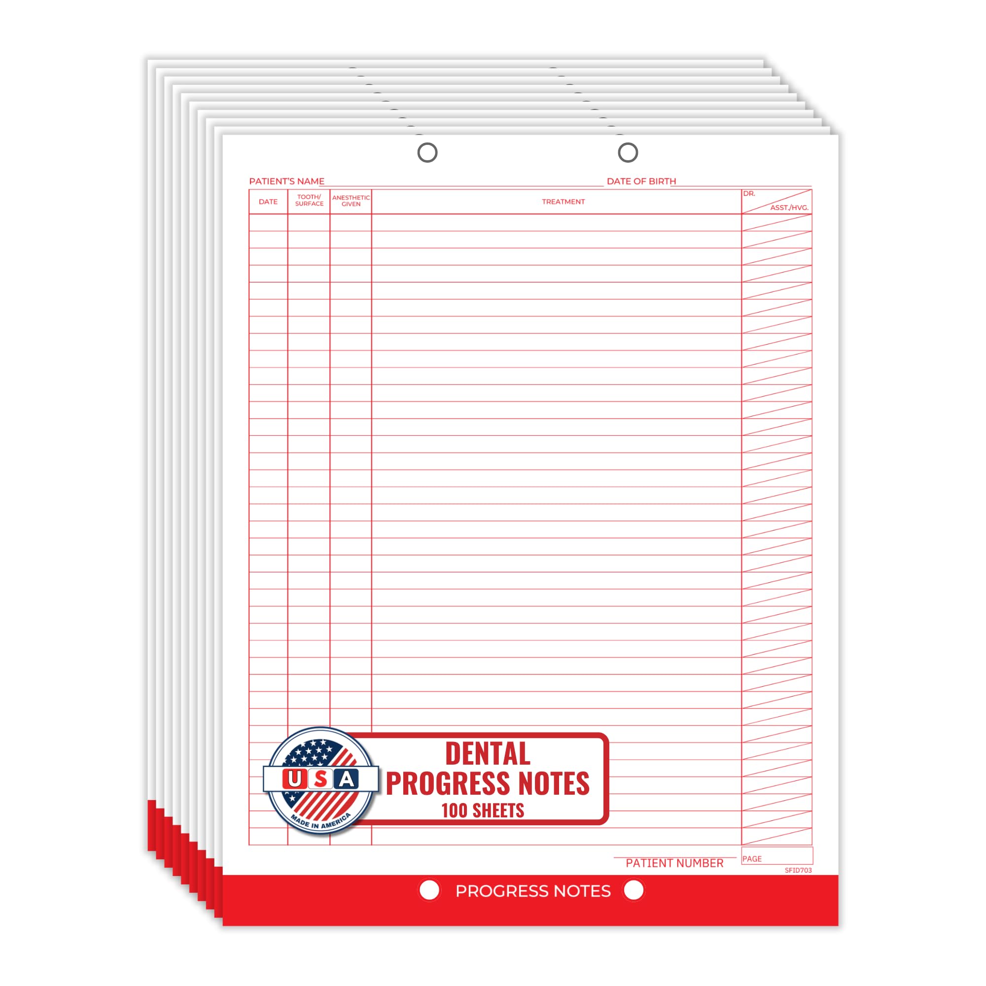 Amazon.com: Doctor Stuff - Dentist Office Forms, Dental Progress