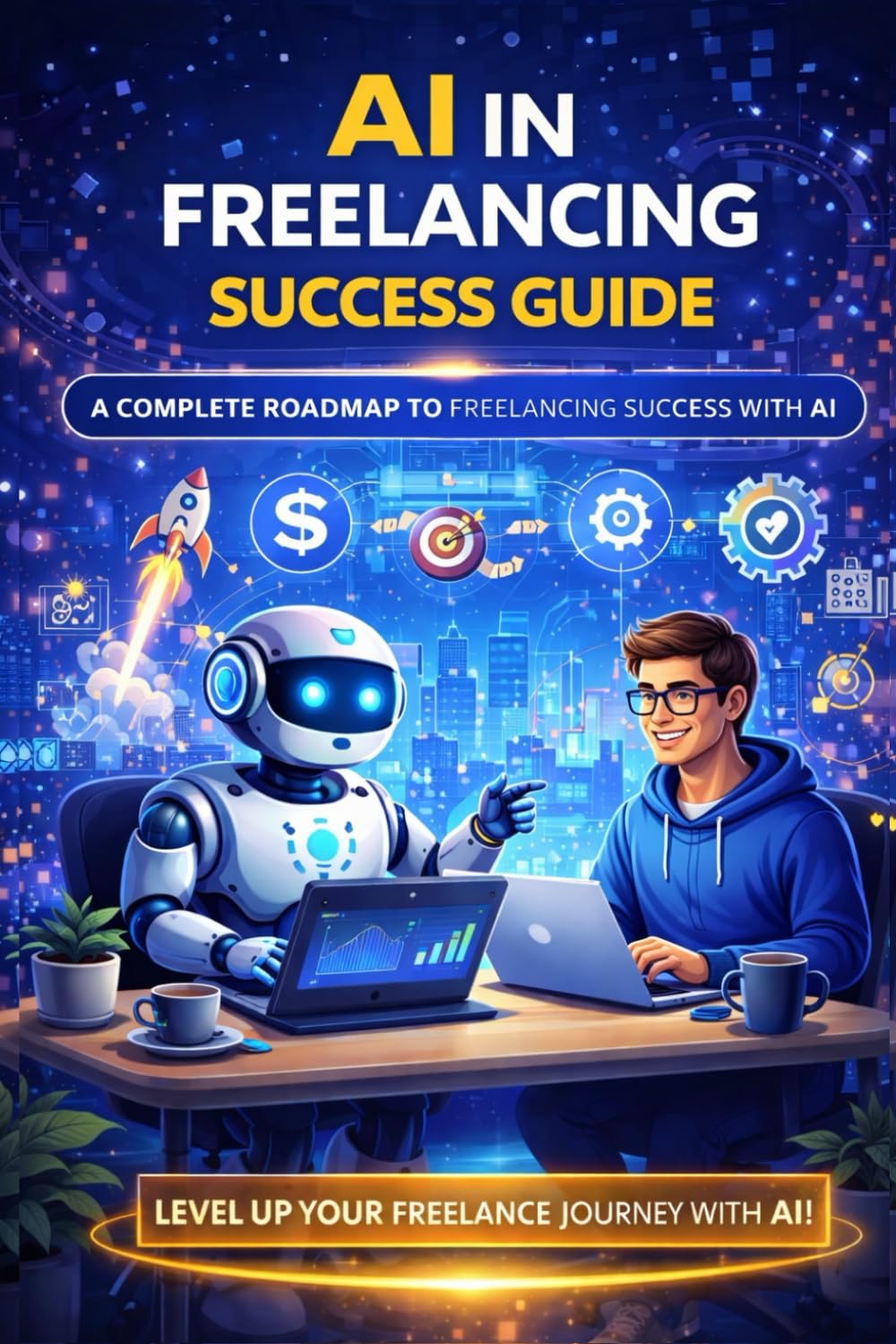 The AI Advantage Freelancing Made Easy: How to Use Artificial Intelligence to Find Clients, Automate Work, Increase Income, and Build a Profitable Freelance Business