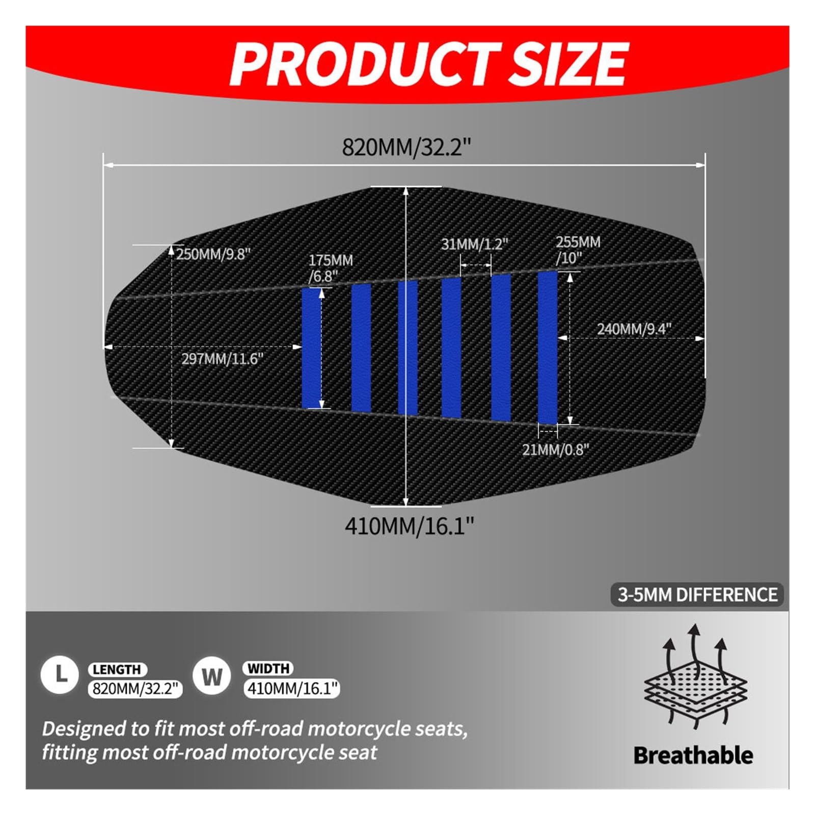 Coprisella Coprisedile Per Moto Protezione Per YAM&AHA Raptor 700