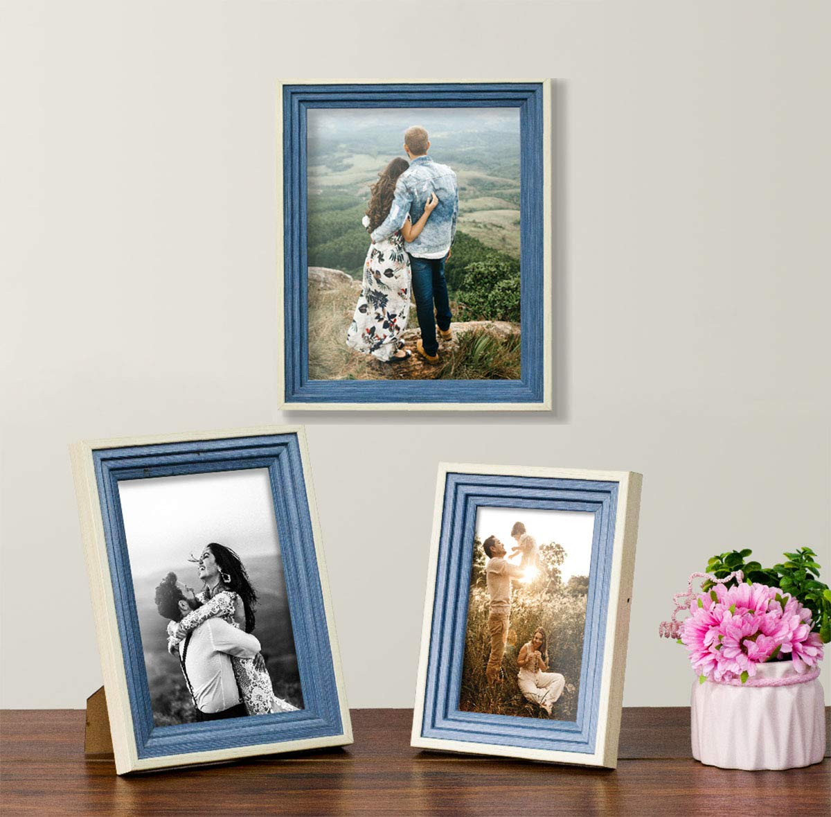 Art Street Aqua set of 3 table photo frame mix size 4x6, 5x7, 6x8 (B07G9KZ6PX) Amazon Price History, Amazon Price Tracker