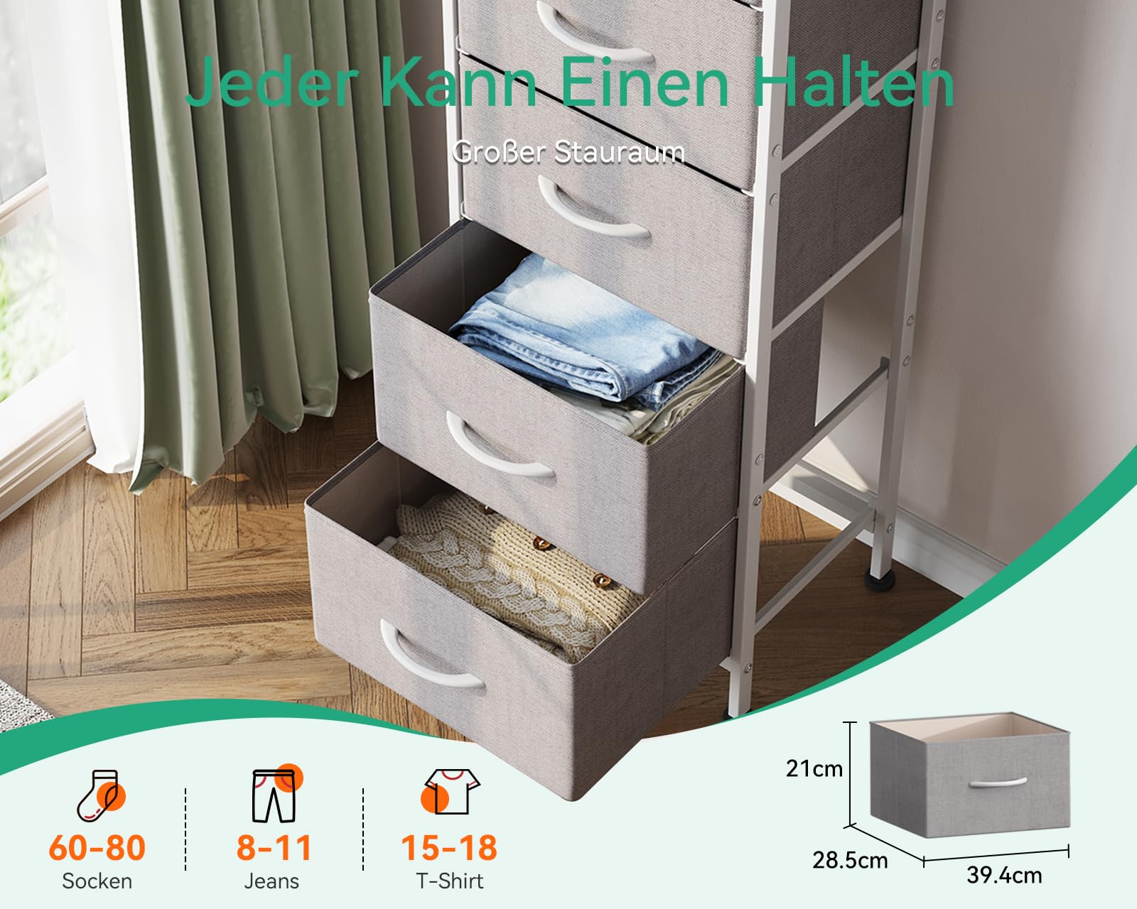 Morgen Bezorgd - Slaapkamerladekasten