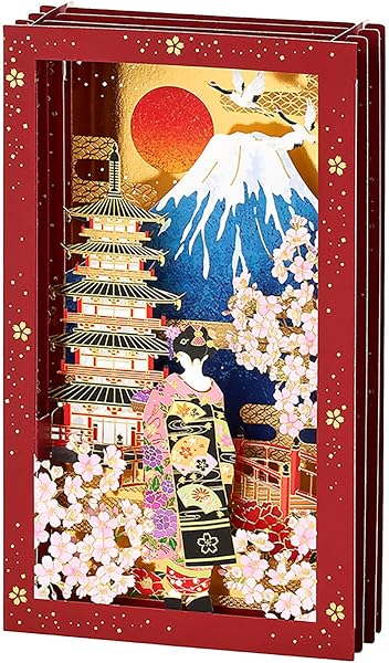 サンリオ(SANRIO) メッセージカード 多目的 富士山と舞妓 WA11-6 041360 - 1
