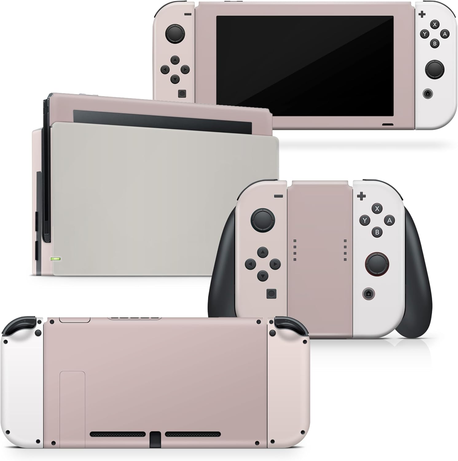Tacky Design Retro Skin Compatible with Nintendo Switch Skin Wrap Cover, Colorwave Blocking for Nintendo Switch Stickers, Premium Vinyl 3M Full Wrap Decal.