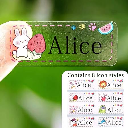 Name Labels for Kids, Personalized Labels for Kids, Waterproof Labels for Kids, School Labels for Kids Waterproof, Personalized Labels for School ...