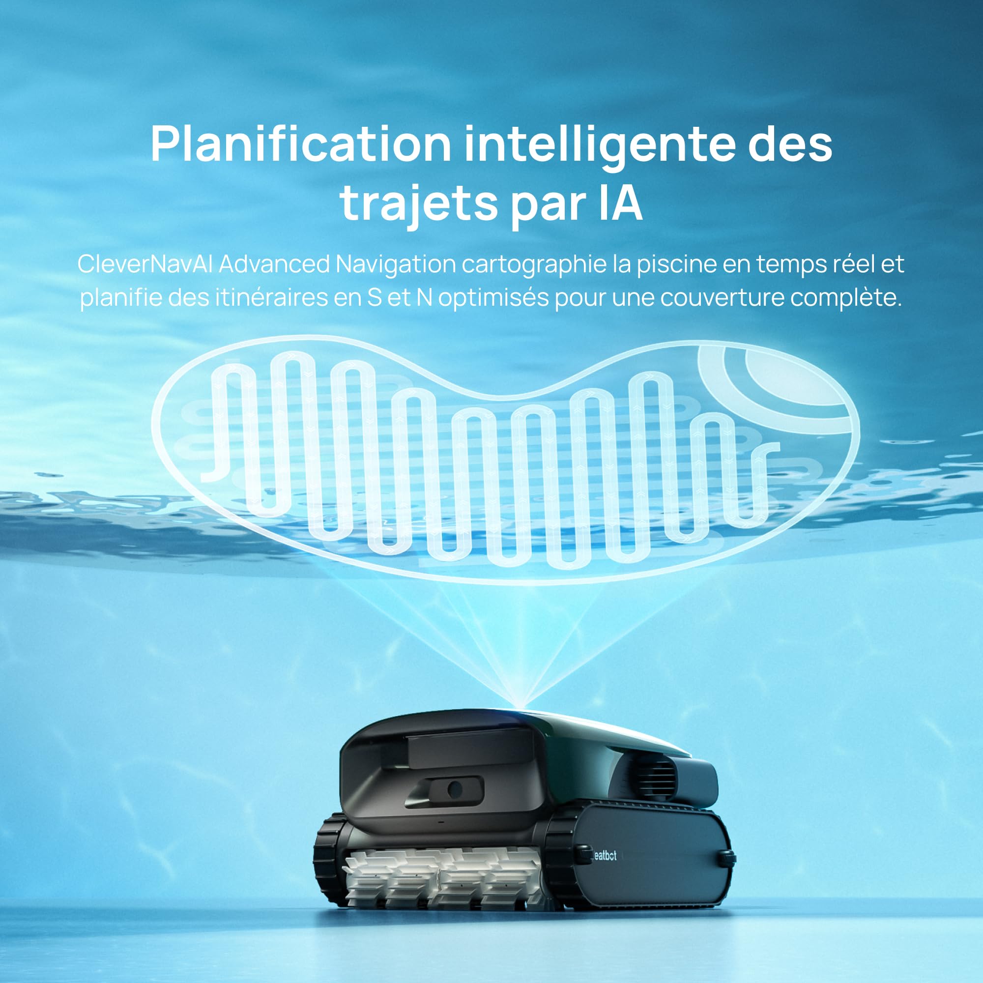 Beatbot AquaSense 2 Pro Poolroboter Set mit Klärmittel-Satz, Oberflächen | Poolsauger Design für Reinigung Boden, Wand, Oberflächen und klärt Wasser, Schwebt nach Reinigung auf Wasseroberfläche