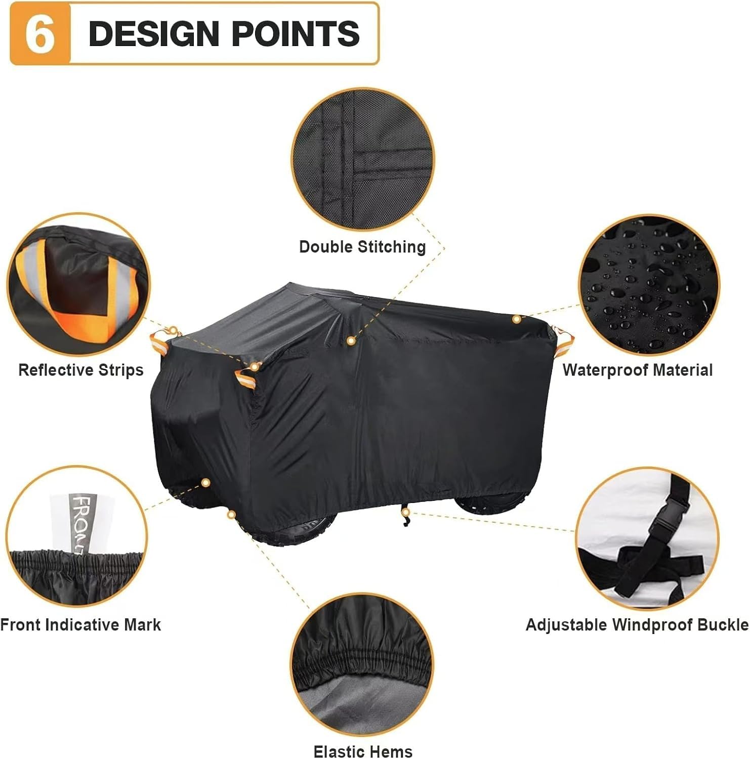 ATV Abdeckung für Honda Rancher 420 FM 2007-2026+