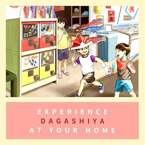 Miniatura 4 de DagashiyaBox Caja surtida de golosinas japonesas con 70 ~ 80 barras, 8 bolsas de KitKat, caja Sweet Dagashi para niños y adultos, regalo de