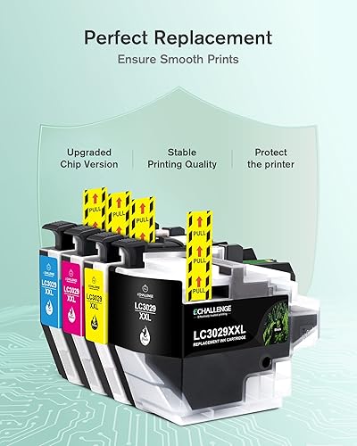 Miniatura 2 de LC3029 - Paquete de 8 cartuchos de tinta compatibles para Brother XXL LC3029XXL LC3029BK LC 3029 Compatible con MFC-J5830DW MFC-J5830DWXL