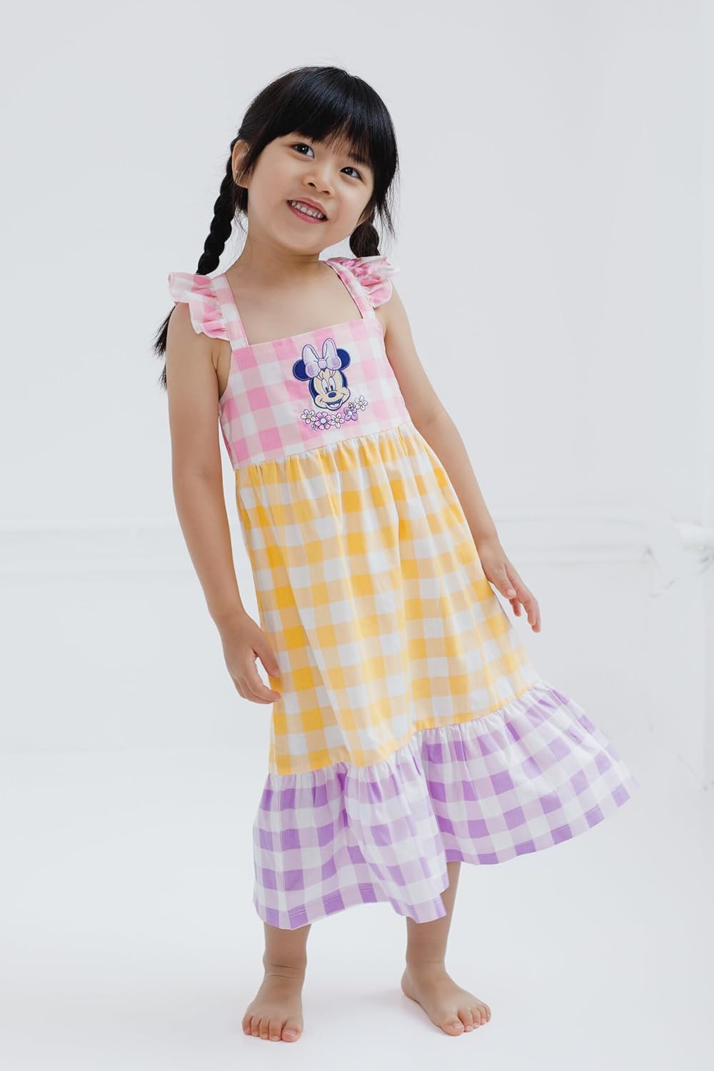 Disney Minnie Mouse Gingham Dress Infant to Big Kid - Image 2