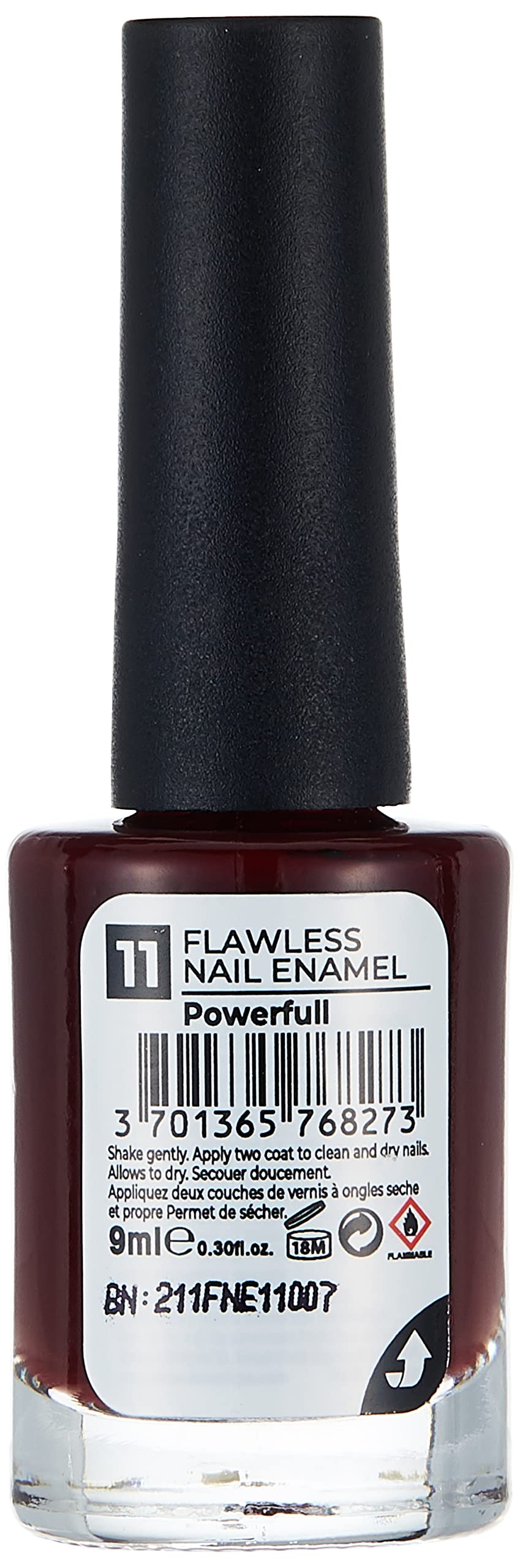 Note Nail Flawless Oje 81 Dark Rose, Pembe (2 paketi)