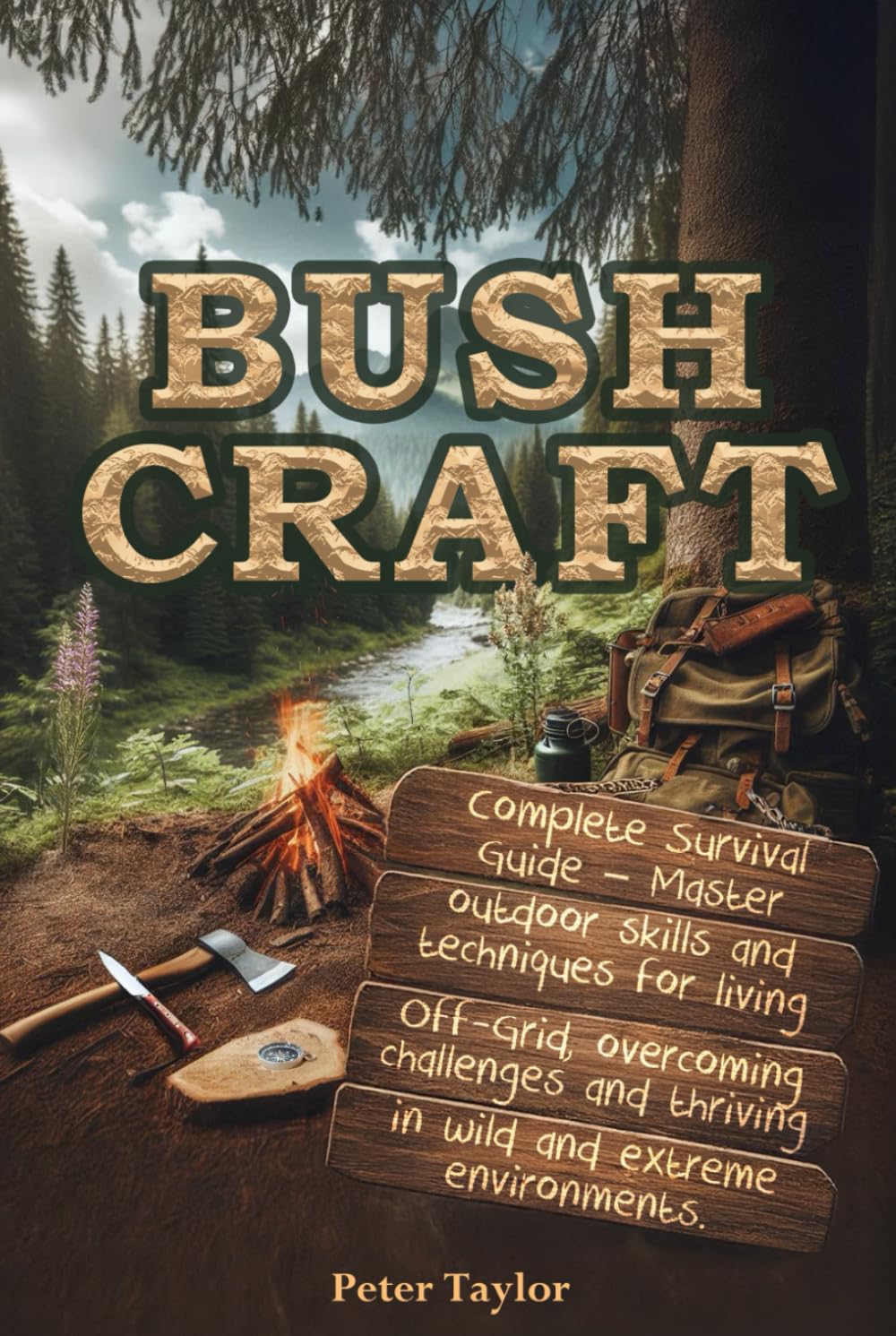 Bushcraft: Complete Survival Guide – Master outdoor skills and techniques for living Off-Grid, overcoming challenges and thriving in wild and extreme environments