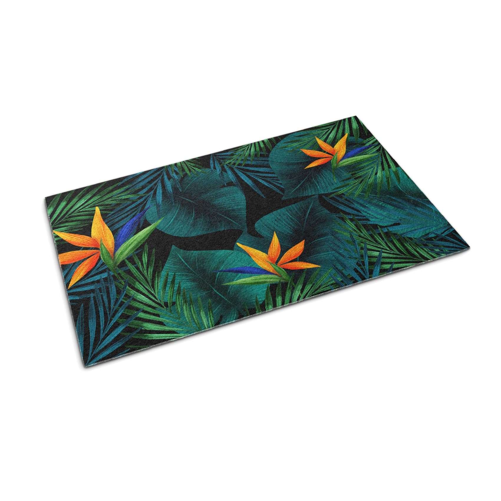 Tapis extérieur antidérapant Tulup paillasson 90x60 anti-glisse pour sécuriser l'entrée de maison