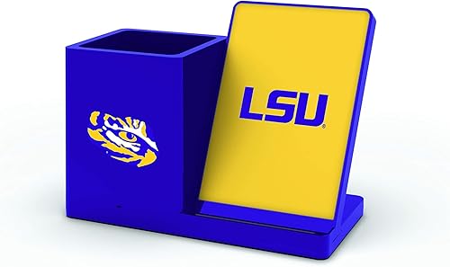 Miniatura 124 de SOAR NCAA - Soporte de carga inalámbrico unisex para teléfono celular y organizador de escritorio