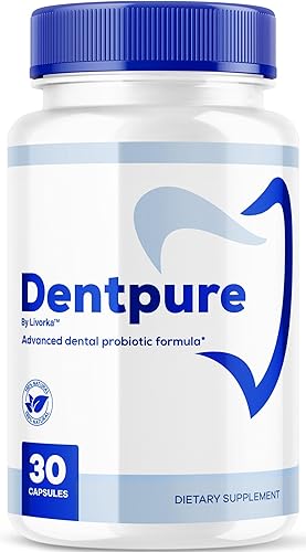Miniatura 1 de Dentpure Probiotics - Cápsulas oficiales de Dentpure fórmula natural avanzada probiótico para dientes y encías saludables, suplemento dental