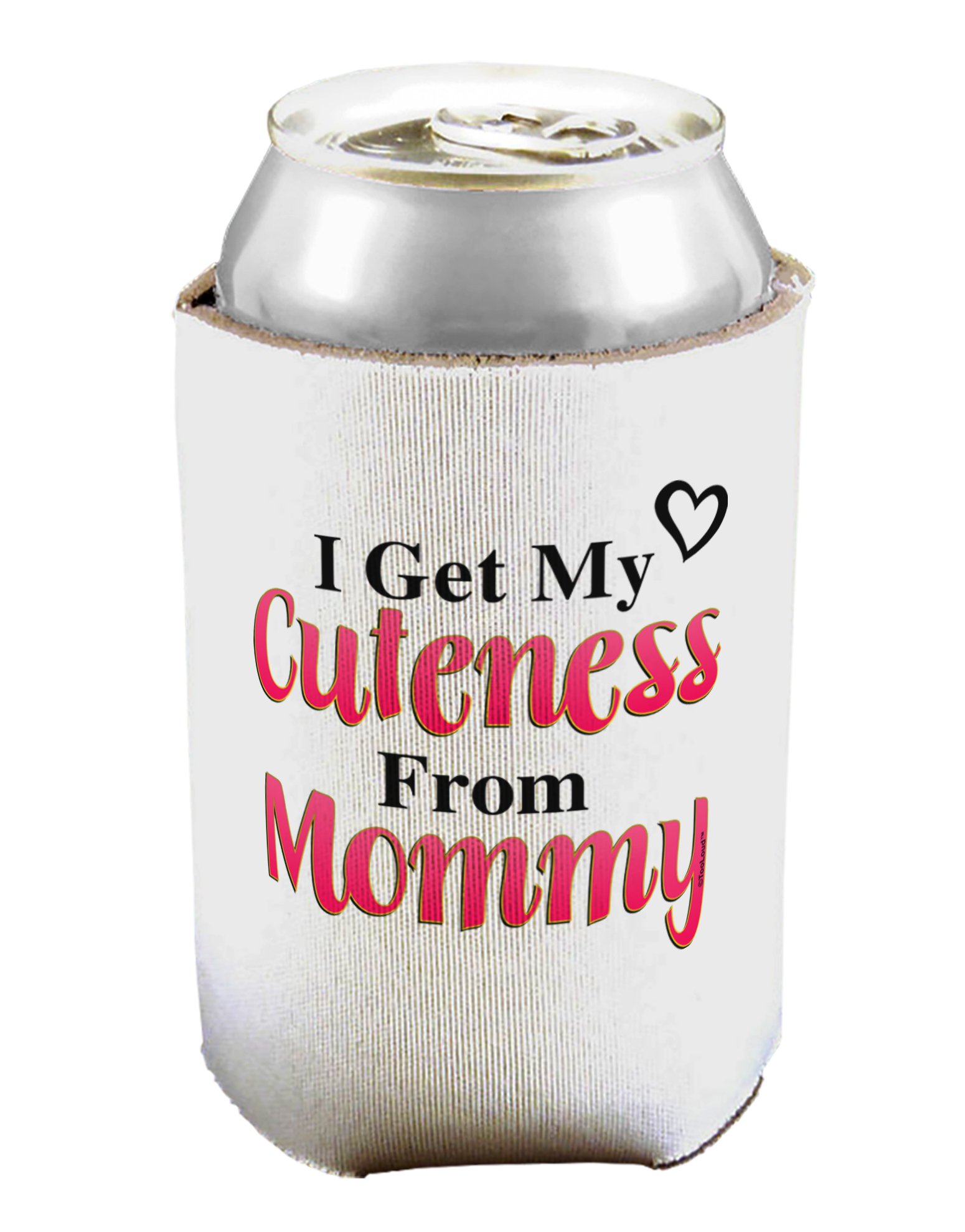 TOOLOUD Cuteness from Mommy Can/Bottle Insulator Cooler - 2 Pack