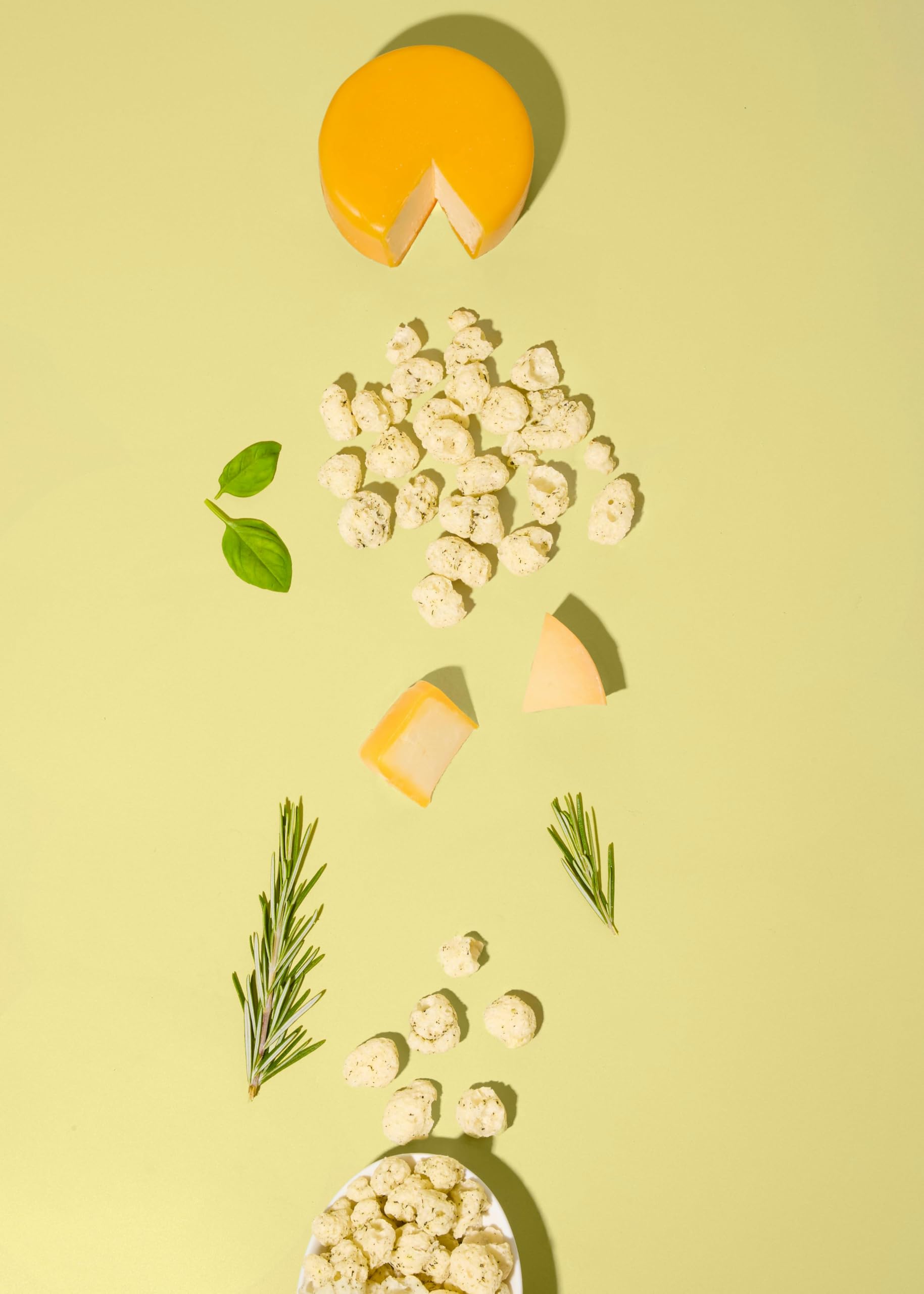 KoRo - Cheese Pops con formaggio Gouda ed erbe di Provenza 10 x 50 g - Ricco di proteine (41 g/100 g) - Consistenza croccante e leggera - Solo 2 ingredienti: formaggio e mix di erbe