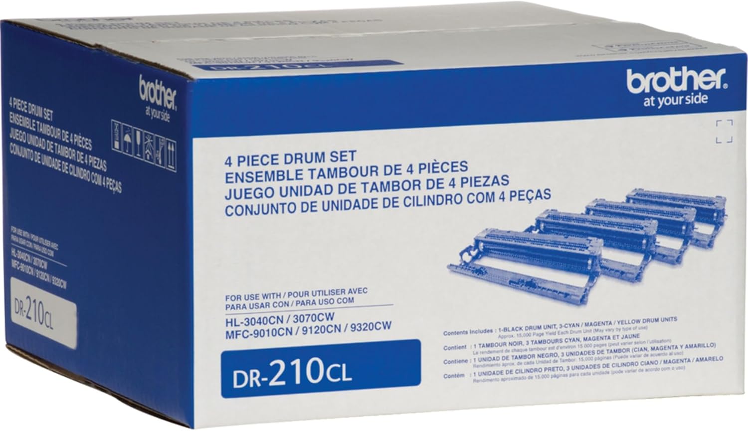Brother CA2318 DR 210CL Drum Kit,Black