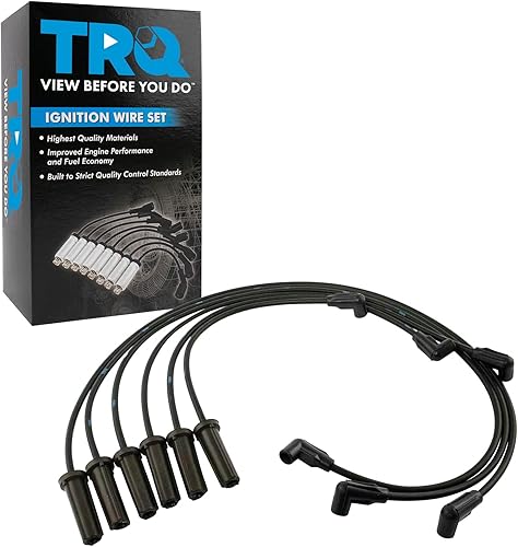 Miniatura 147 de TRQ Juego de cables de bujía de encendido del motor compatible con Hyundai Tucson Kia Sportage 2.7L Nrew