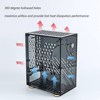 Yutchi603030サイドアクリル Amazon.co.jp: ミドルタワーPCケース RGB PCケース特殊形状