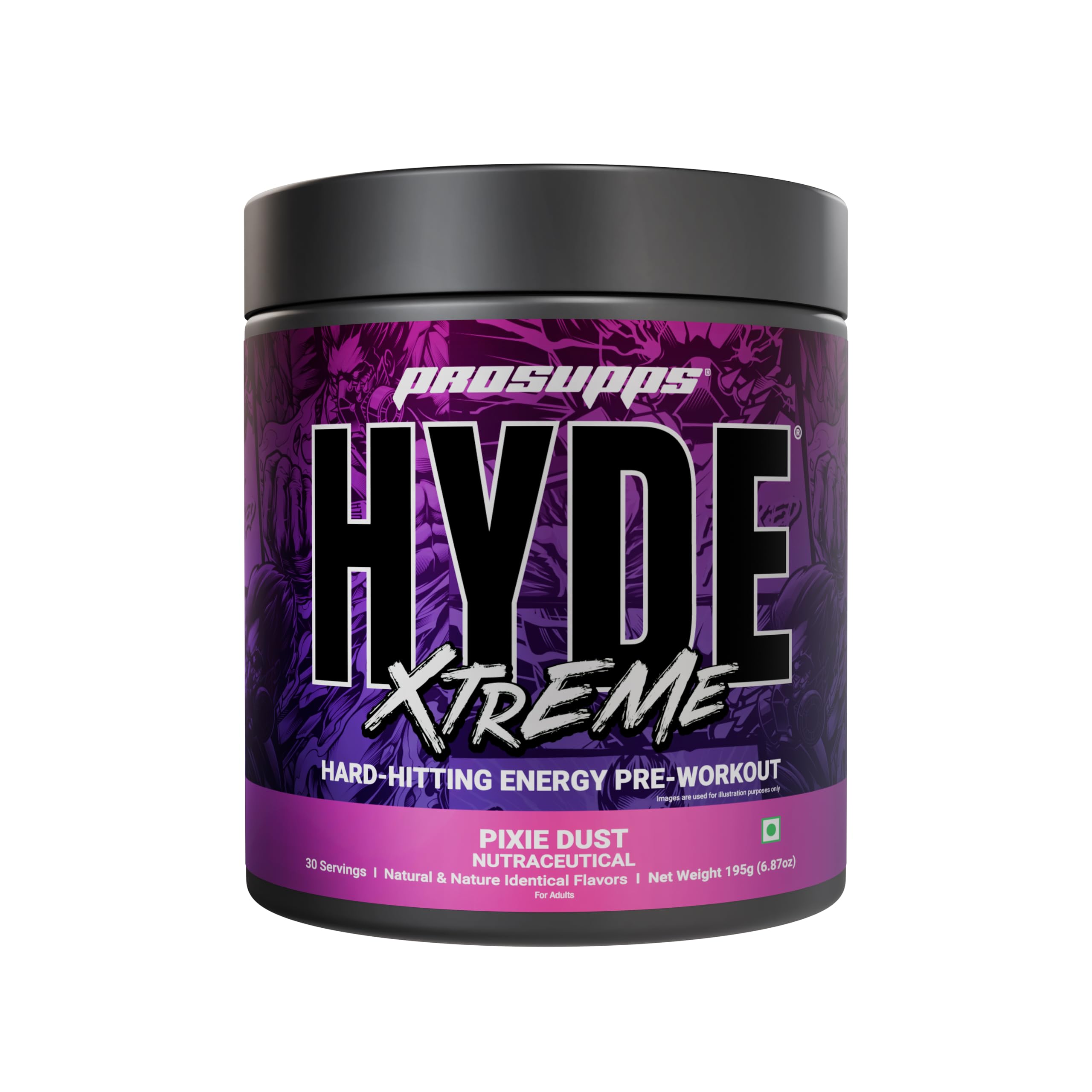 ProSupps Hyde Xtreme Strawberry Lemonade High Stim Pre Workout, 30 Servings — Amazon image 15