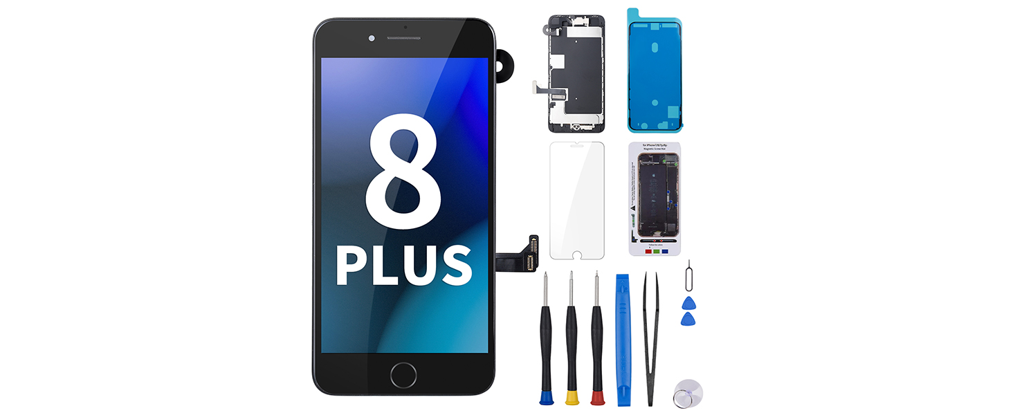 Amazon.com: Risidamoy for iPhone 8 Plus Screen Replacement 5.5