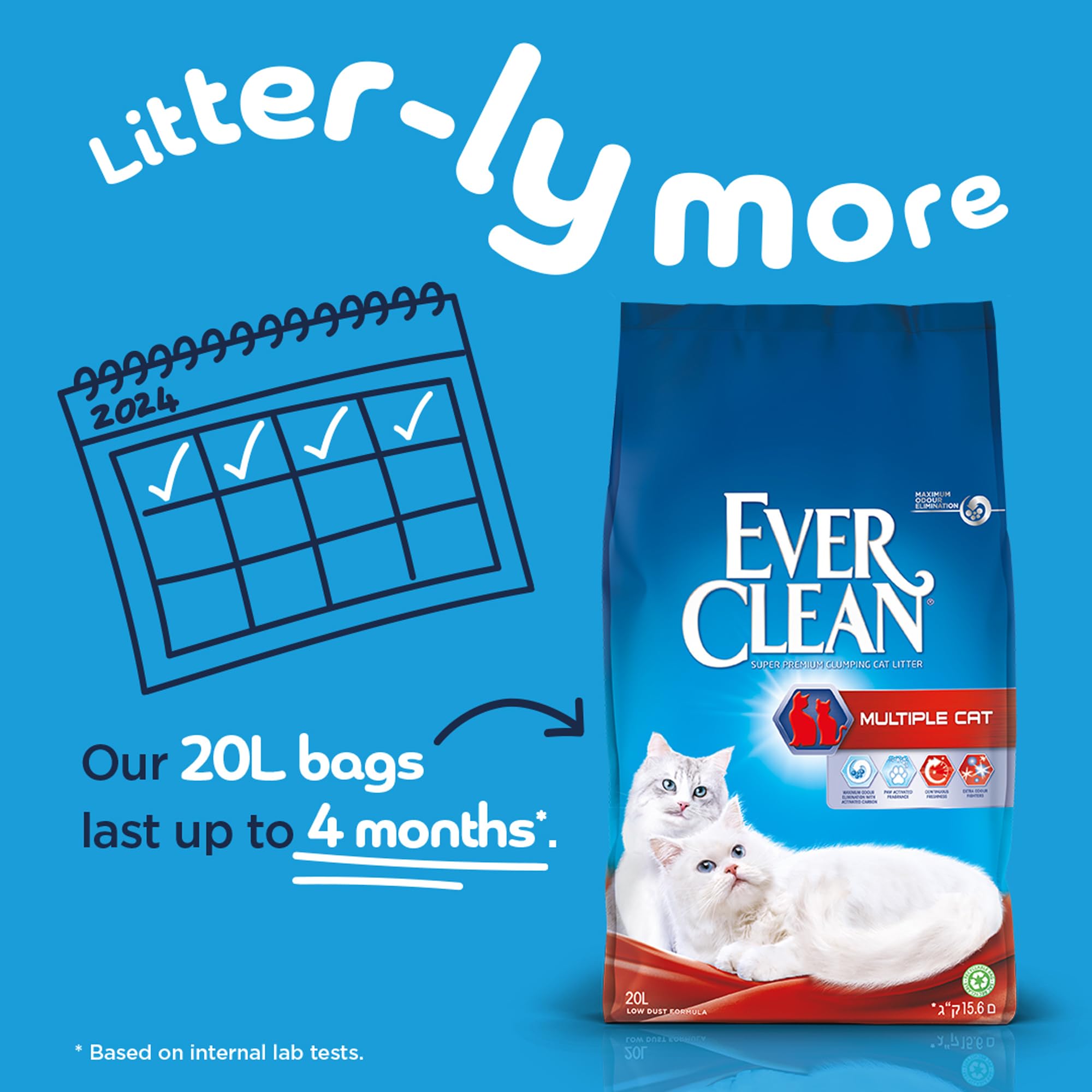 Ever Clean Wielokrotny żwirek dla kotów 20 l