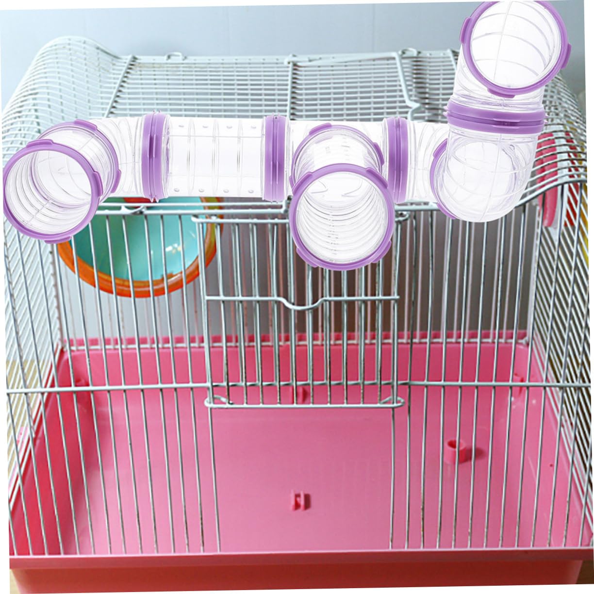 BESPORTBLE 32 Stck. Teiliges Hamster Tunnel Transparentes DIY Außentunnel für Hamsterkäfig Erweiterbar Kratzfestes Material Einfach zu Montieren und für Kleine Haustiere