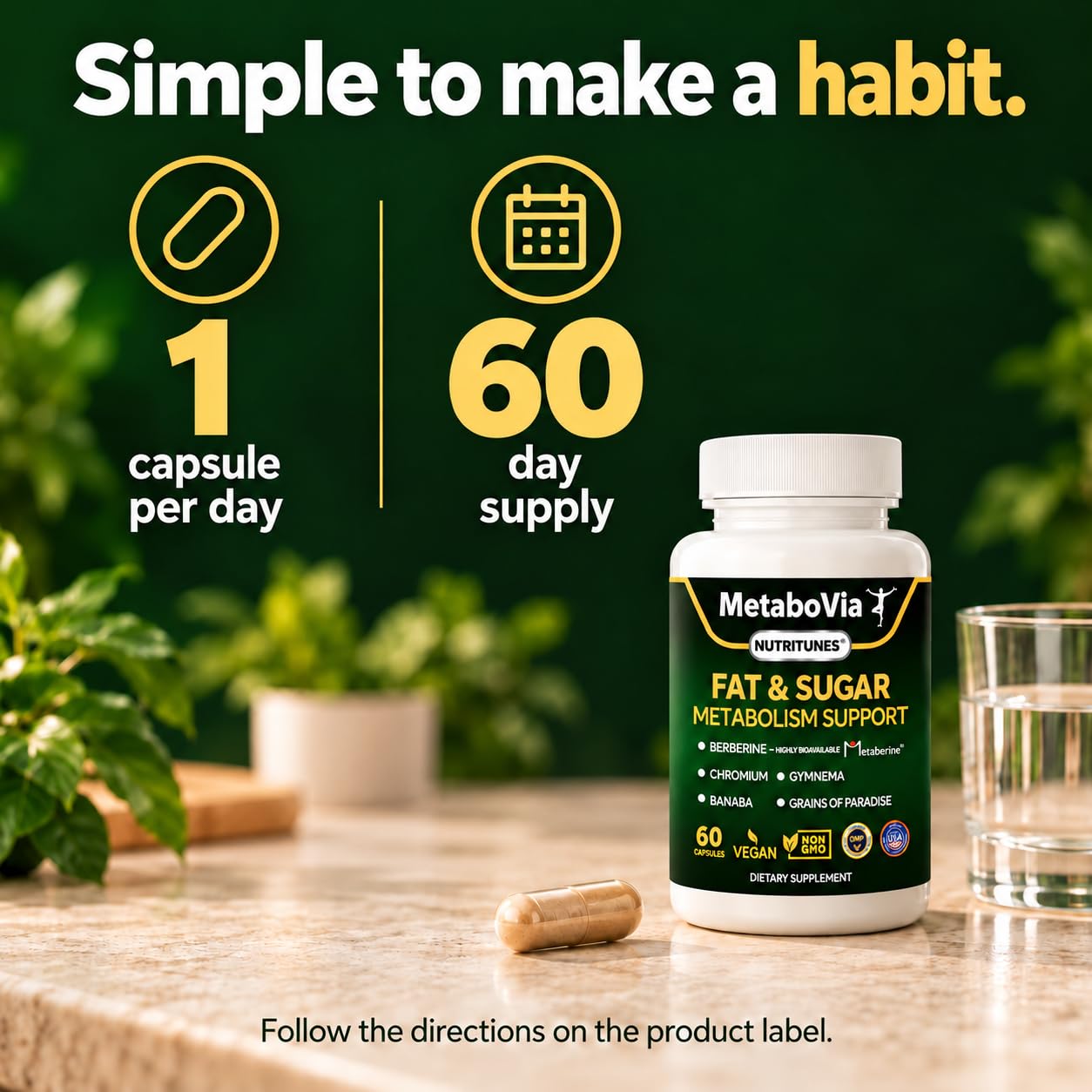 MetaboVia - Fat & Sugar Metabolism Optimizer Supplement — Amazon image 7