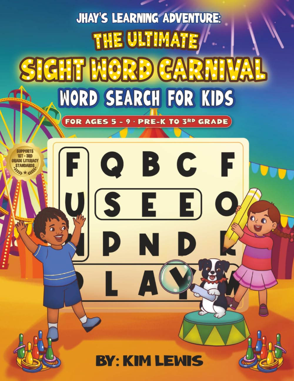 Jhay's Learning Adventure: The Ultimate Sight Word Carnival (Word Search for Kids)