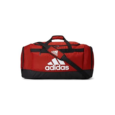 adidas Defender 4 Large Duffel Bag Handbags Red/Team Power Red, Polyester
