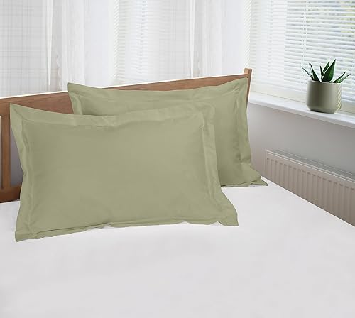 Miniatura 8 de Royale Linens Paquete de 2 fundas de almohada tamaño Queen de 20 x 30 pulgadas, microfibra cepillada 1800, fundas de almohada de cama, resistentes a