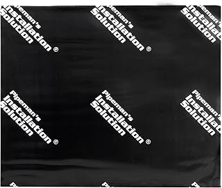 Installation Solution Sound Damping Mat Speaker Kit (IS-DS21012), Ultimate Noise Insulation, Butyl Material, Easy to Install, Strong Adhesion, Wide Application, 2mm, Cover 2 Sq Ft, Bulk Package