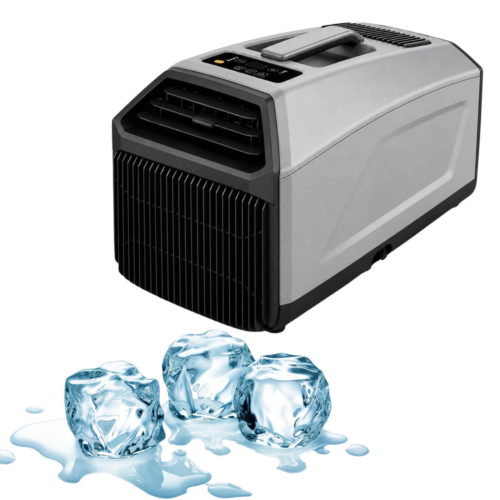 ForestWhisks Van Ac, Fast Cooling & Quiet Portable Air Conditioner Grey