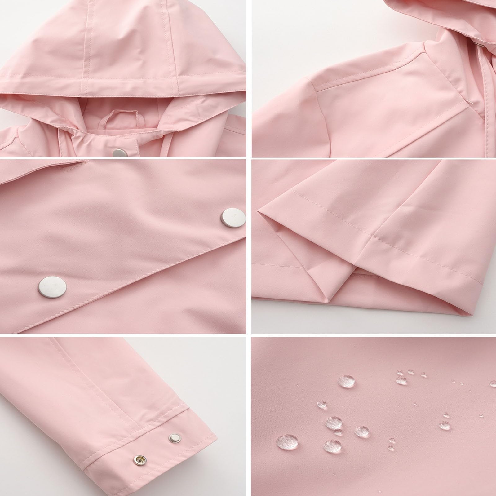 Trench Donna Primaverile Autunnale Trench da Donna in Tinta Unita Cappotto Classico Antivento Giacca Cappotto Leggero Giacca a Vento Impermeabile Windbreaker Giacche con Tasche