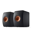 LS50 Wireless II Powered Bookshelf Speakers - Pair (Carbon Black)