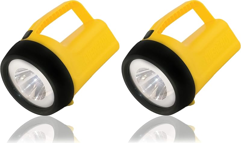 Eveready LED Floating Lantern Flashlight, Battery Powered LED Lanterns for Hurricane Supplies, Survival Kits, Camping Accessories, Power Outages, Batteries Included | Pack of 2