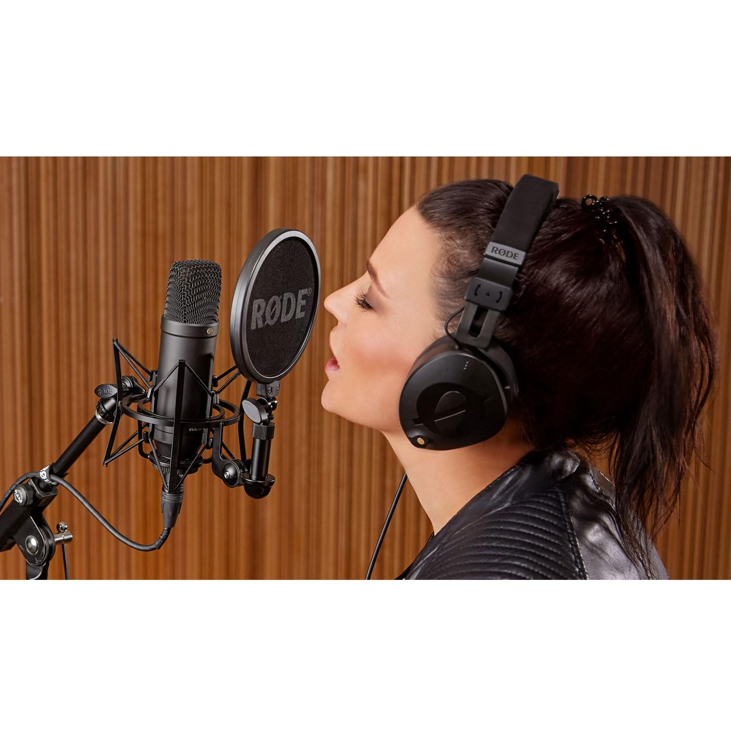 Rode NT1-Kit Studio-Mikrofon Set mit keepdrum Gelenkarm-Stativ