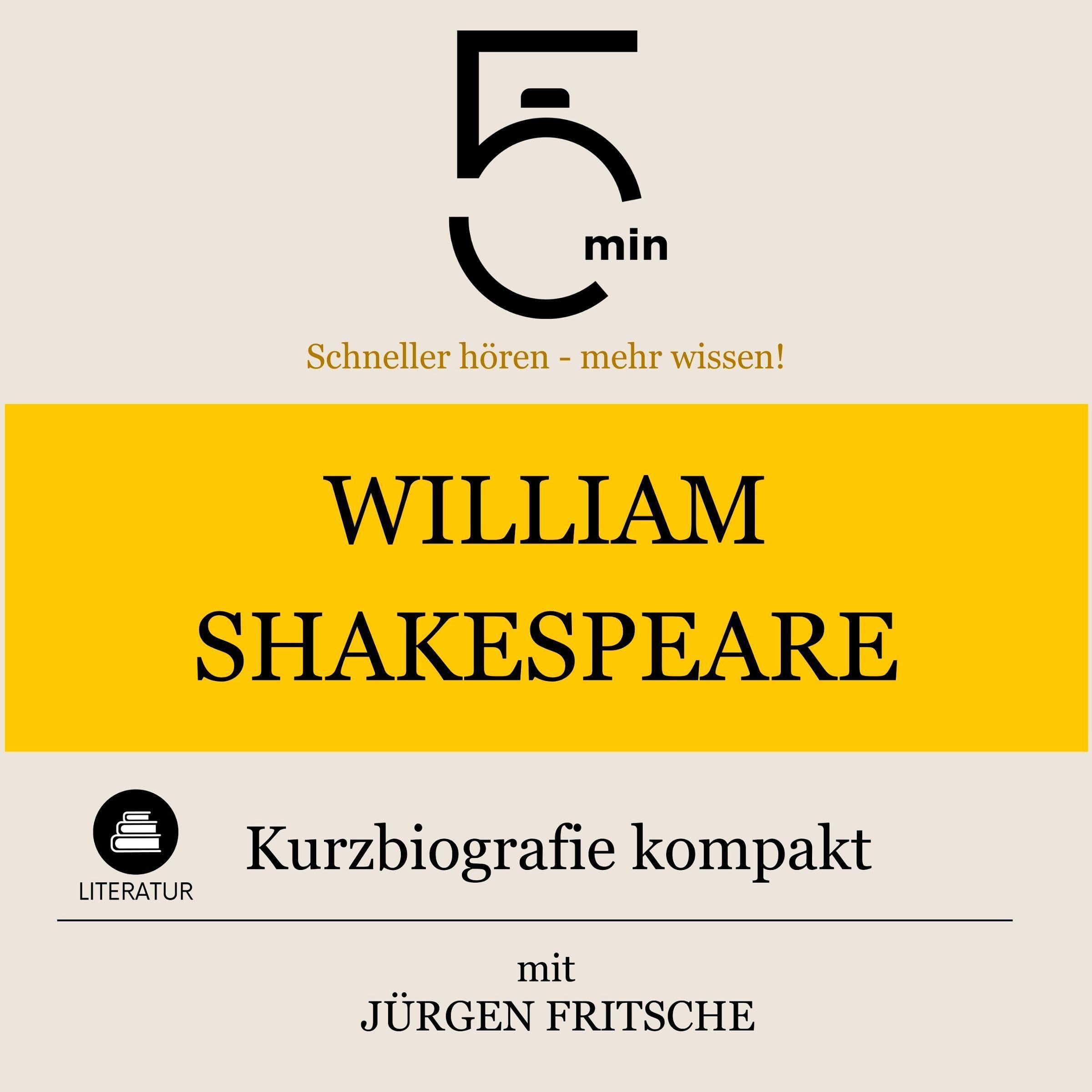 Cover art for William Shakespeare - Kurzbiografie kompakt