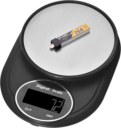 Miniatura 5 de 6pcs 260mAh 1S Lipo Batería 3.8V 80C LiHV Batería con BT2.0 Conector para FPV Tiny Whoop Drone Quadcopter